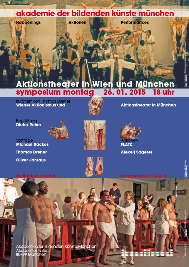 Wiener Aktionismus und Aktionstheater in Muenchen, 2015
